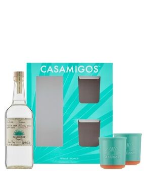 New Casamigos Tequila Limited Edition Teal Ceramic Tumblers Set Of 2